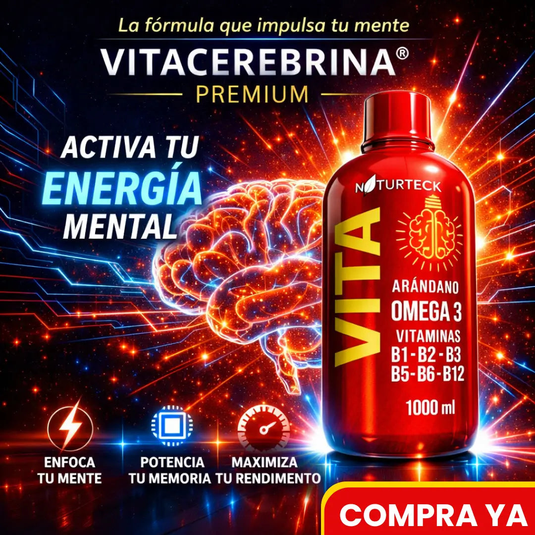 VITACEREBRINA PREMIUM - Tamaño 1 Litro de Salud Cerebral