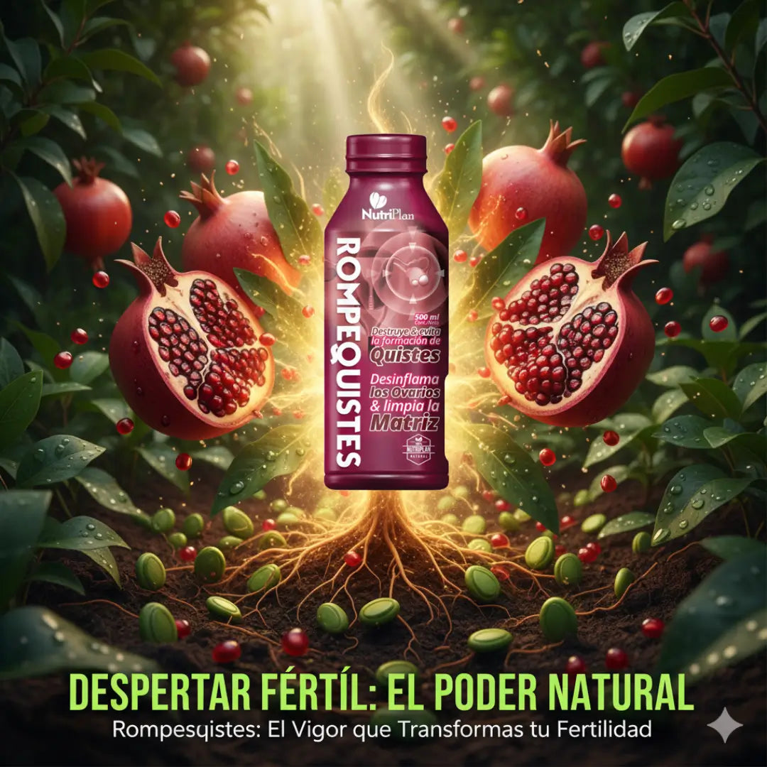 2x1 ROMPEQUISTES 500ML - Rompequistes: La Solución Natural para Mejorar tu Fertilidad y Salud Reproductiva