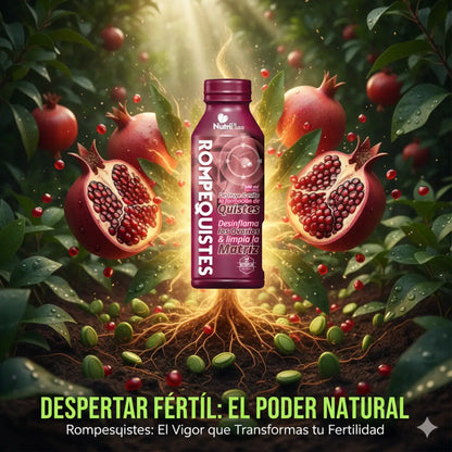 2x1 ROMPEQUISTES 500ML - Rompequistes: La Solución Natural para Mejorar tu Fertilidad y Salud Reproductiva