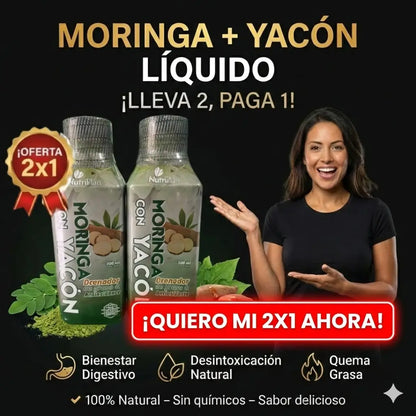 MORINGA CON YACON - El poder del "Arbol de la Vida" para desinflamar y nutrir tu cuerpo.