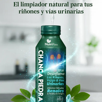 Jarabe Chanca Piedra NutriPlan 500ML 2X1: El limpiador natural para tus riñones y vías urinarias.